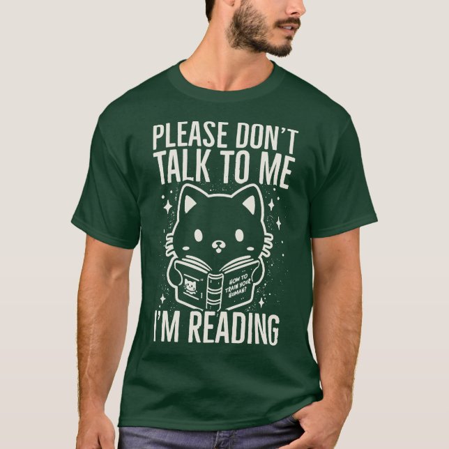 Camiseta estou lendo (Frente)