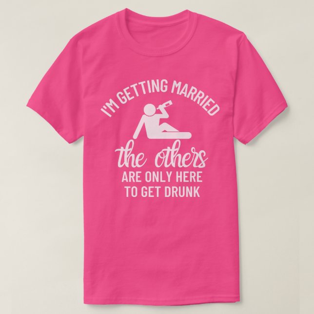 Camiseta Estou Me Casando Presente De Casamento Presente De (Frente do Design)