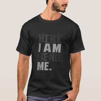Camiseta Estou me mandando Isaiah 68 Cristo Faith Love