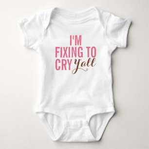 Camiseta Estou me preparando para chorar.