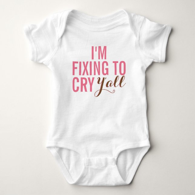 Camiseta Estou me preparando para chorar. (Frente)