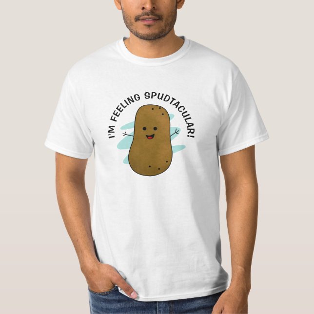 Camiseta Estou me Sentindo Espetacular Batata (Frente)