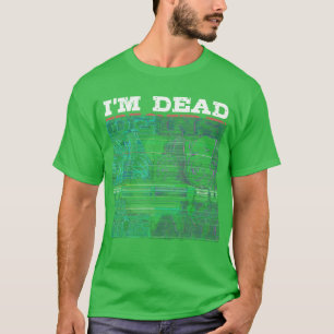 Camiseta Estou Morto Por Dentro Mas Amo Anime Presente Aman
