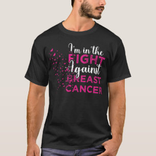 Camiseta Estou na luta contra o Cancer da mama