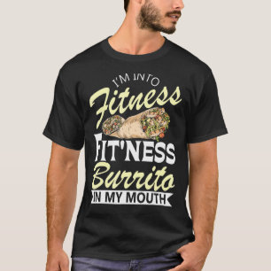 Camiseta Estou na Malhação Burrito Comida Mexicano Fo