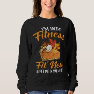 Camiseta Estou na Malhação de torta de maçã na minha maçã d