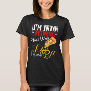 Camiseta Estou na Malhação. Pizza Inteira De malhação Na Mi