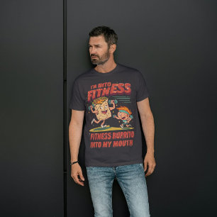 Camiseta Estou no Burrito da Ajustado na minha boca