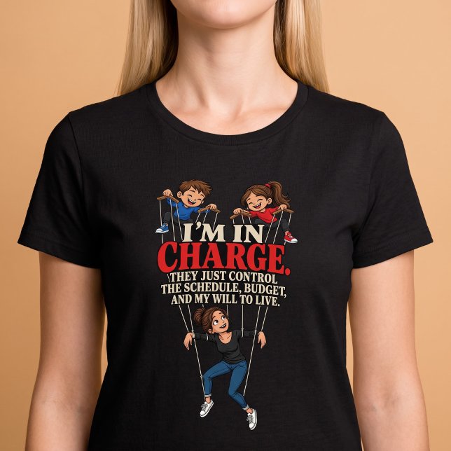 Camiseta Estou No Comando Humor Parenting (Criador carregado)