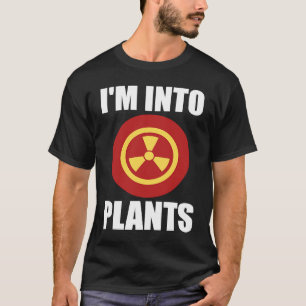 Camiseta Estou no Engenheiro Nuclear de Plantas