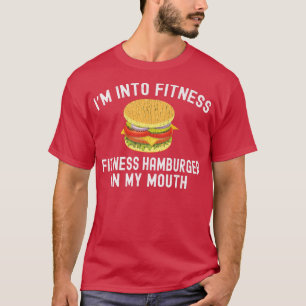 Camiseta Estou no Hambúrguer Malhação na Boca