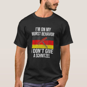Camiseta Estou no meu comportamento de Wurst Não dou a Schn