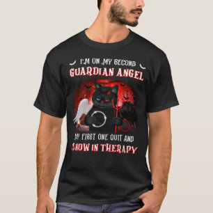 Camiseta Estou no meu Segundo Anjo Guardião, meu primeiro d