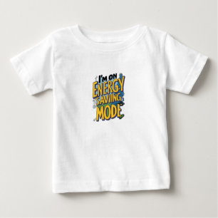 Camiseta Estou no modo de economia de energia