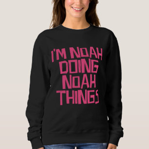 Camiseta Estou Noah fazendo coisas de Noah