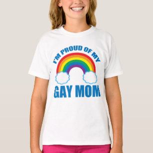 Camiseta Estou orgulhosa da minha Orgulho gay da filha LGBT
