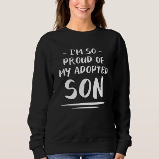 Camiseta Estou Orgulhosa do Adote do Filho Adotado
