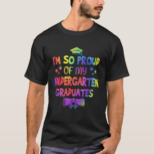 Camiseta Estou Orgulhosa Dos Meus Professores De Formandos 