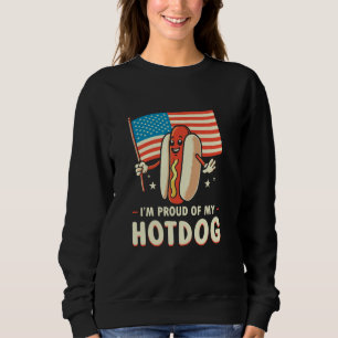 Camiseta Estou Orgulhoso do meu cachorro-quente Engraçado 4