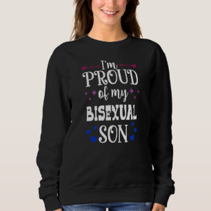 Camiseta Estou Orgulhoso do meu filho bissexual Lgbtq afirm