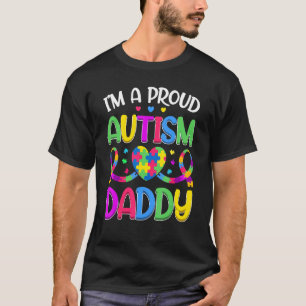 Camiseta Estou Orgulhoso Pai Autismo Autismo Conscientizaçã