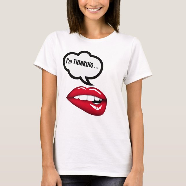 Camiseta Estou pensando... TSerguimento (Frente)