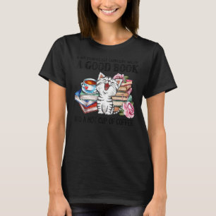 Camiseta Estou Perfeitamente Contente Com Um Bom Leitor De