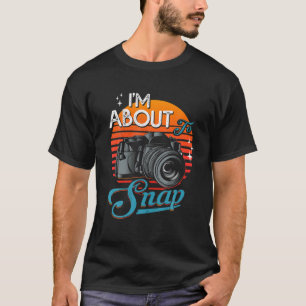 Camiseta Estou Prestes A Encaixar A Câmera T Engraçado Esto