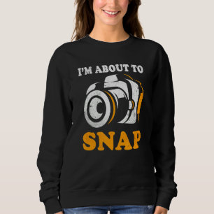 Camiseta Estou prestes a fazer uma fotografia fotográfica