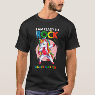 Camiseta Estou Pronta Para Arrastar O Jardim De Infância Pa