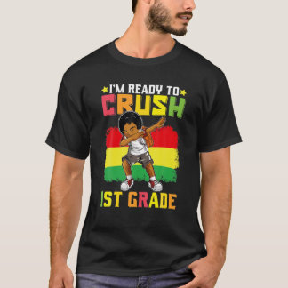 Camiseta Estou pronta para esmagar 1 Rua de Grau Legal, Afr