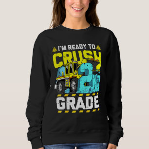 Camiseta Estou Pronta Para Esmagar A Construção Escolar Do