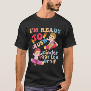Camiseta Estou Pronta Para Esmagar, Ei, 1Rua Dia Do Jardim 