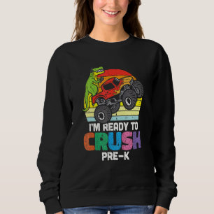 Camiseta Estou Pronta Para Esmagar O Caminhão De Monstro Do