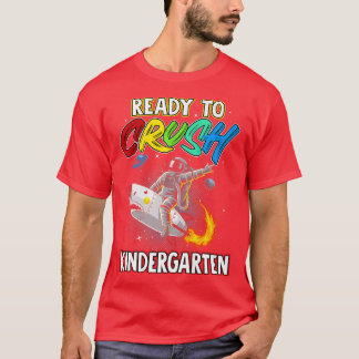 Camiseta Estou Pronta Para Esmagar O Jardim De Infância De 