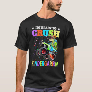 Camiseta Estou Pronta Para Esmagar Os Dinos Monstros Do Jar
