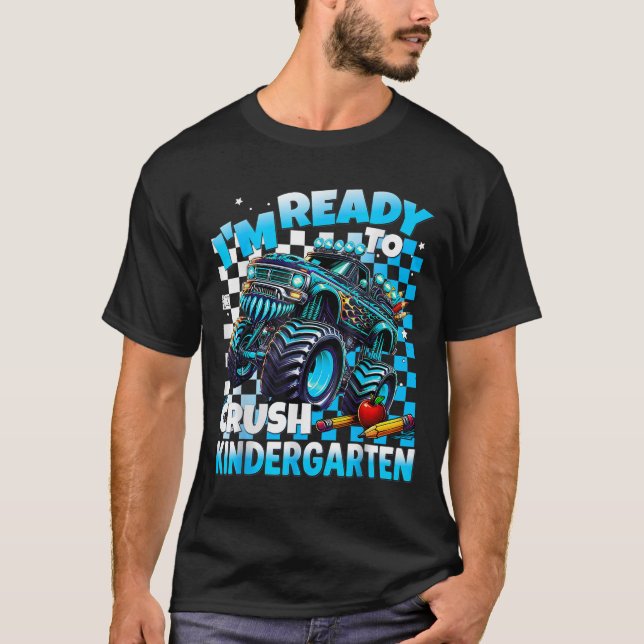 Camiseta Estou Pronta Para Esmagar Os Rapazes Monstros Do J (Frente)