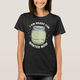Camiseta Estou Pronta Para O Inverno Agora 1