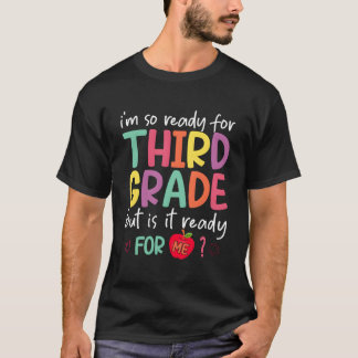 Camiseta Estou Pronta Para O Terceiro Grau Mas Está Pronta 