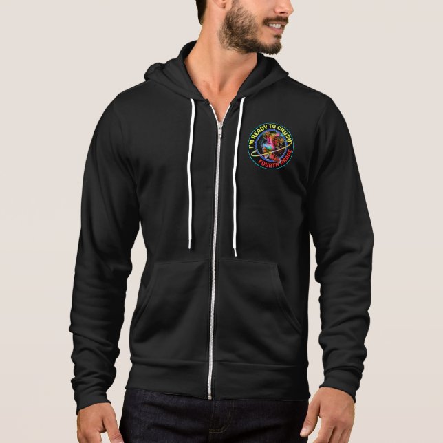 Camiseta Estou pronto para arrasar o quarto ano (Frente)