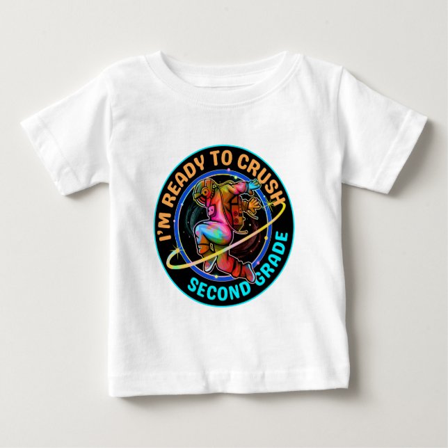 Camiseta Estou pronto para arrasar o segundo ano (Frente)