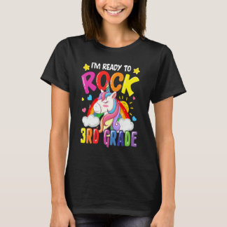 Camiseta Estou Pronto Para Balançar o Unicórnio de Arco-Íri