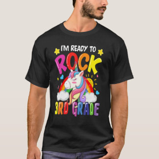 Camiseta Estou Pronto Para Balançar o Unicórnio de Arco-Íri