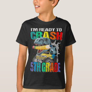 Camiseta Estou pronto para bater o caminhão de monstro 5 