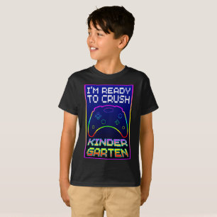 CAMISETA ESTOU PRONTO PARA CRUSH KINDER GARTEN