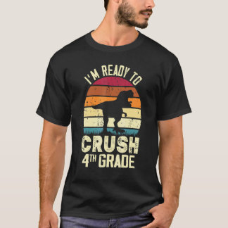 Camiseta Estou Pronto Para Derrotar Professores de Dinossau