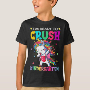 Camiseta Estou Pronto Para Detonar no Jardim de Infância Fe