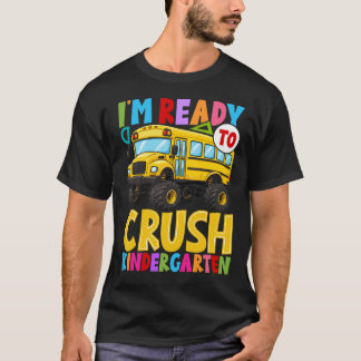 Camiseta Estou Pronto para Detonar no Primeiro Dia do Jardi