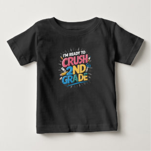Camiseta Estou Pronto para Detonar o Retorno às Aulas da 2ª