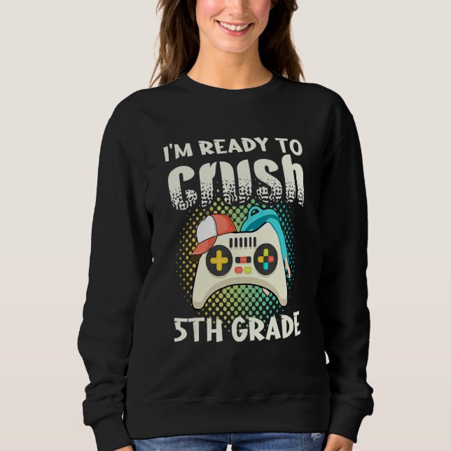 Camiseta Estou Pronto Para Detonar Vídeo de Volta às Aulas  (Frente)